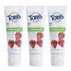 Tom's of Maine Anticavity Fluoride Children's Toothpaste, Kids Toothpaste, Natural Toothpaste, Silly Strawberry, 4.2 Ounce , 3 Count (Pack of 1) view 1