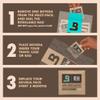 Boveda 75% Two-Way Humidity Control Packs For Storing Up to 5 Items  Size 8  10 Pack  For Small Non-Plastic Travel Cases  Moisture Absorbers  Humidifier Packs in Resealable Bag view 3