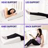 7.5" Wedge Pillow for Acid Reflux - Dr. Recommended Height, Luxurious 2" Memory Foam Pillow Wedge for Sleeping, GERD, Post Surgery, Heartburn, and Snoring - Viscose of Bamboo Cover (25" Wx26 Lx7.5 H) view 4