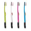 SmileGoods Y333 Rock'n Smile Guitar Youth Toothbrush, 33 Tuft, Soft Bristle, With Guitar Shaped Grip, 72 Individually Packaged Premium Toothbrushes, Assorted Colors, Bulk Pack of 72 view 3