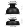Silicone Cupping Therapy Sets Cups Massage, 12pcs Professional Vacuum Cupping Anti Cellulite Suction Cup for Facial Body Massage, Deep Tissue, Myofascial Release, Pain Relief, Muscle Relaxation(Black) view 2