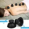 Silicone Cupping Therapy Sets Cups Massage, 12pcs Professional Vacuum Cupping Anti Cellulite Suction Cup for Facial Body Massage, Deep Tissue, Myofascial Release, Pain Relief, Muscle Relaxation(Black) view 3