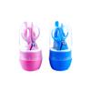 1PC Hot Sale Practical Infant Finger Toe Nail Clipper Scissor Cutter Baby Nail Clipper Child Safety Manicure Set Baby Care pink view 2