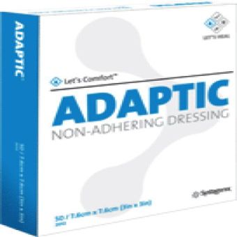 Systagenix Adaptic Non-adhesive dressing 3" x 3", Sterile (1 Each)