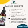 Amazing Herbs Premium Black Seed Oil - Gluten Free, Non GMO, Cold Pressed Nigella Sativa Aids in Digestive Health, Immune Support, Brain Function, Joint Mobility - 1 Fl Oz view 4