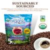 5LB Subtle Earth Organic Coffee - Light Roast - Whole Bean Coffee - 100% Arabica Beans - Low Acidity and Non-GMO - 5lb bag view 4