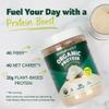 Purely Inspired Plant-Based Protein Powder for Men & Women, Creamy French Vanilla (16 Servings) - Vegan & Organic - 20g of Pea Protein Powder for Smoothies & Shakes - Dairy-Free, & Gluten-Free view 2