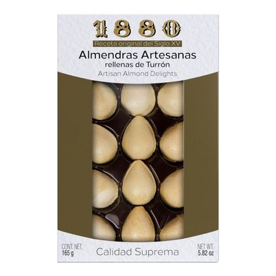 1880. Almendras Rellenas Artesanas. Artisan Almond Delights. 165g (5.8oz)