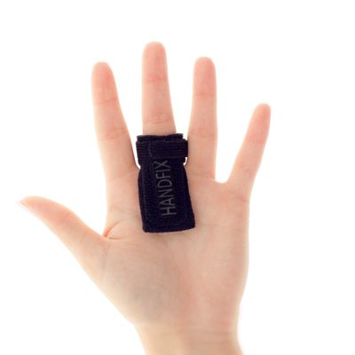 HANDFIX-The One and Only Patented Finger Brace for Trigger Fingers-Anatomically Positions the Finger to Optimize Healing-One Size fits most Right or Left-Quality Made by a Licensed Occupational Therapist/Certified Hand Therapist- HSA/FSA Approved