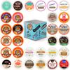 Variety Pack of Coffee, Tea, Hot Chocolate and Cappuccino, Sampler of Single Serve Coffee, Tea, Hot Cocoa and Cappuccino Pods for Keurig K Cups Machines, 30 Pack - No Duplicates view 1