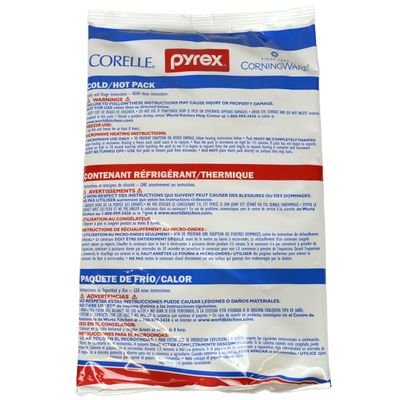Pyrex Portables Large Hot/Cold Pack - Made in USA