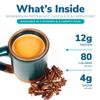 Wonderslim Protein Coffee Powder, Creamy Original Cappuccino, Low Sugar, Gluten Free, Keto Friendly & Low Carb (7ct) view 2