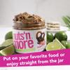 Nuts N More Chocolate Maple Pretzel Peanut Butter Spread, Added Protein All Natural Snack, Low Carb, Low Sugar, Non-GMO, High Protein Flavored Nut Butter (15 oz Jar) view 3