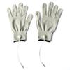 Pair of Conductive Fiber TENS/EMS Electrode Gloves & Massage Kneepads & Massage Socks With 6pcs Adapter Lead Wires For TENS/EMS Machine For Physical Therapy view 2