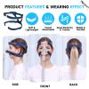 Universal CPAP Headgear 2 Pack, Hersvin Replacement Headband Straps Compatible with Most Nasal, Full-Face Sleep Apnea Masks of Respironics, Resmed, Resmart (Blue) view 4
