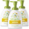 BabyGanics Baby Shampoo + Body Wash Pump Bottle, Chamomile Verbena, 16oz, 3 Pack view 1