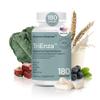 Houston Enzymes TriEnza Digestive Enzymes for Women & Men, Digestive Enzyme Supplements for Proteins, Carbs, Fats & Polyphenols Help Break Down Wheat, Dairy, Soy, 180 Capsules (90 Doses) view 1