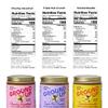 Ground Up Chunky Nut Butter - Almond and Cashew Butter - Peanut-Free, Dairy-Free, Gluten-Free, Vegan - Trio Tasting Flight view 2