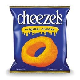 Cheezels Original Cheese Snack 2.11 oz (60 g.)