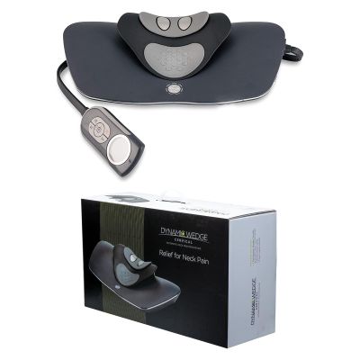 Neck Traction with Heat Therapy by Dynamic Wedge Cervical - Automatic Device, Multi-Function Programs, Adjustable Temperature - Neck Pain Relief, Stretcher