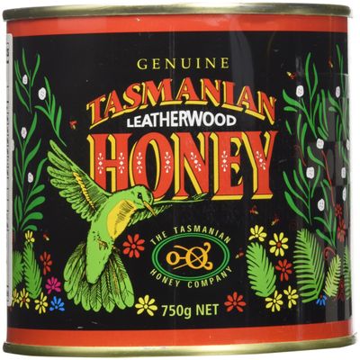 Tasmanian Learherwood RAW HONEY | Pure, Unheated, Unfiltered, Unpasteurized, and Hand-Crafted, 26.5 Ounces