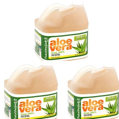 Fruit Of The Earth Aloe Vera, 128 Fluid Ounce (3 Gallon)