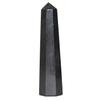 Jet Black Tourmaline Obelisk Healing Crystal Tower Protection Evil Eye Chakra Balancing Crystal Energy Wand Approx 3 inch view 1