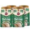 Baron's USDA Organic Tahini Pure Sesame Paste | 4 x 16 oz Jars | Rich Creamy Spread for Hummus, Dips, Sauces | Kosher, Vegan, Keto friendly, Non-GMO, Gluten-Free, No Peanuts | Ground Seeds Tahina view 1