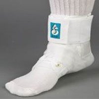 264004 Brace Ankle ASO Nylon White Medium Part# 264004 by Medical Specialties Qty of 1 Unit