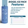 4ALLFAMILY Biogel Ice Pack Replacement for 4ALLFAMILY Voyager, Explorer & Big Nomad Coolers view 4