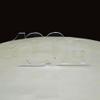 100th Cake Topper Clear Acrylic cm number height/4cm spike view 1