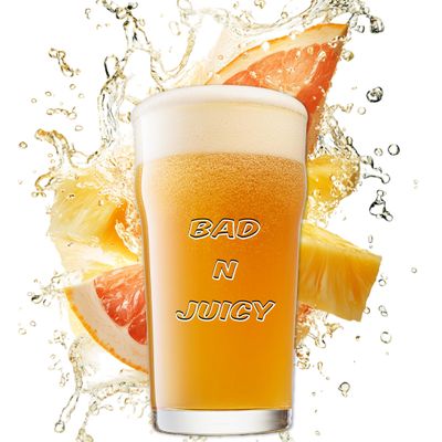 BAD AND JUICY HAZY IPA Extract Beer Brewing recipe Homebrew kit Malt hops, grains