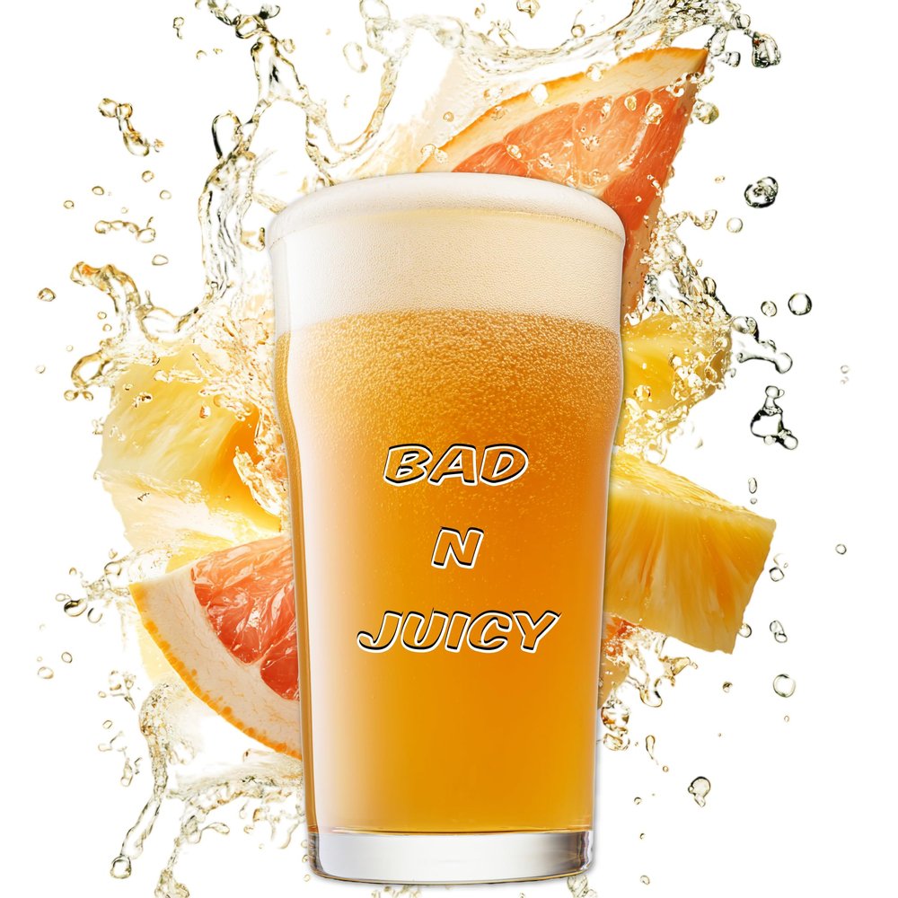 BAD AND JUICY HAZY IPA Extract Beer Brewing recipe Homebrew kit Malt hops, grains