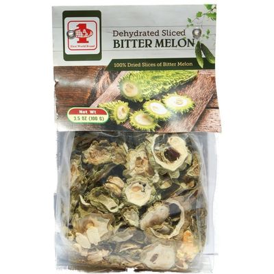 100% Natural Dehydrated Sliced Bitter Melon Herbal Tea 3.5 oz