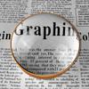 6X Paperweight Mirror Round Shape Hd Magnifying Magnifying Glass Dome Genuine Glass Paperweight Map Magnifying Glass and Reading Aid (No Handle) view 3
