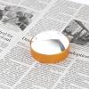 6X Paperweight Mirror Round Shape Hd Magnifying Magnifying Glass Dome Genuine Glass Paperweight Map Magnifying Glass and Reading Aid (No Handle) view 4
