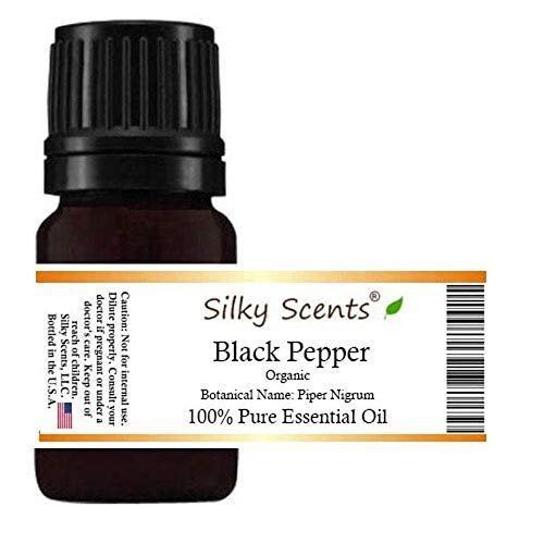 Black Pepper Organic Essential Oil (Piper Nigrum) 100% Pure and Natural - 5 ML