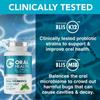 Oral Probiotics for Mouth Bad Breath Treatment for Adults; Dentist Formulated Dental Probiotics for Teeth and Gums Health & Chronic Halitosis with BLIS K12 M18, 60 Chewable Oral Health Tablets Mint view 4