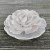 Penny & Rose Ceramic Flower Diffuser | Lawn Chair Lemonade Oil Scent | White Plate view 3