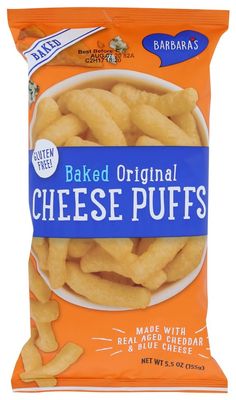 Barbara's Bakry Bakd riginal Chs Puffs - Cas f 12-5.5 z. - Bulk Buy