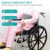 OOCOME Wheelchair Seat Belt Adjustable Safety Harness Chair Positioning Restraint Belt Anti-Slip Cushion Belt for Elderly and Patient(Gray) view 2