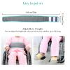 OOCOME Wheelchair Seat Belt Adjustable Safety Harness Chair Positioning Restraint Belt Anti-Slip Cushion Belt for Elderly and Patient(Gray) view 4