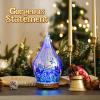 Porseme Oil Diffuser 3D Glass Aromatherapy Ultrasonic Humidifier, Air Refresh Auto Shut-Off, Timer Setting, BPA Free for Home Hotel Yoga Leisure SPA Gift 150ml Last 6H view 4