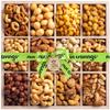 NUT CRAVINGS - Valentines Day Mixed Nuts Gift Basket in Reusable Wooden Tray + Green Ribbon (12 Assortments) Treats for Adults, Food Arrangement, Healthy Snack Care Package, Kosher view 1