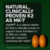 SMARTERNUTRITION Vegan Vitamin D3 5000 IU + Natural Vitamin K2 1100 mcg in Organic Coconut & Olive Oil - D3 K2 Supplement for Immune & Bone Support - 360 Softgels[180 Day Supply] view 4