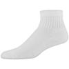 MediPeds Women's Diabetic Quarter Socks with Non-Binding Funnel Top, 2 Pairs view 3