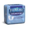 Medline Double-Up Incontinence Liners, 24 Count (Pack of 8) view 2