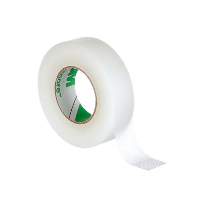 3M Transpore Surgical Tape, 1527-0, 1/2 in X 10 yd, 24 Roll/Carton, 10 Carton/Case