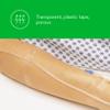 3M Transpore Surgical Tape, 1527-0, 1/2 in X 10 yd, 24 Roll/Carton, 10 Carton/Case view 4
