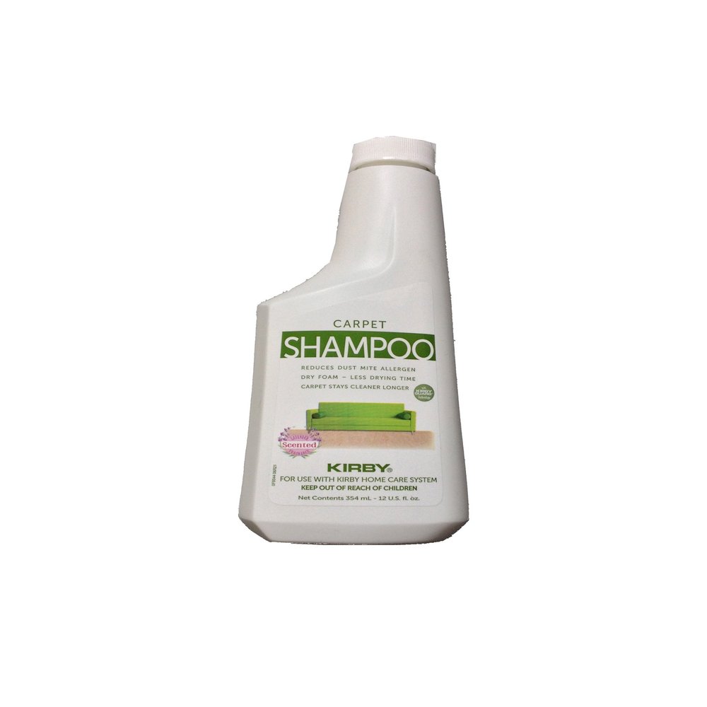 Kirby 252602S Allergen Control Formula Foaming Carpet Shampoo, 12 Oz